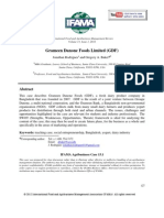 Grameen Danone Foods Limited (GDF) : Keywords: Teaching Case, Social Entrepreneurship, Bangladesh, Yogurt, Dairy Industry