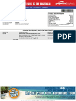 Booking Details Fares and Payment: E-Ticket and Tax Invoice - Express