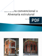Alvenaria Convencional X Estrutural