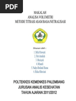 Download Makalah Titrasi M Doc by Riki setiawan SN166219109 doc pdf