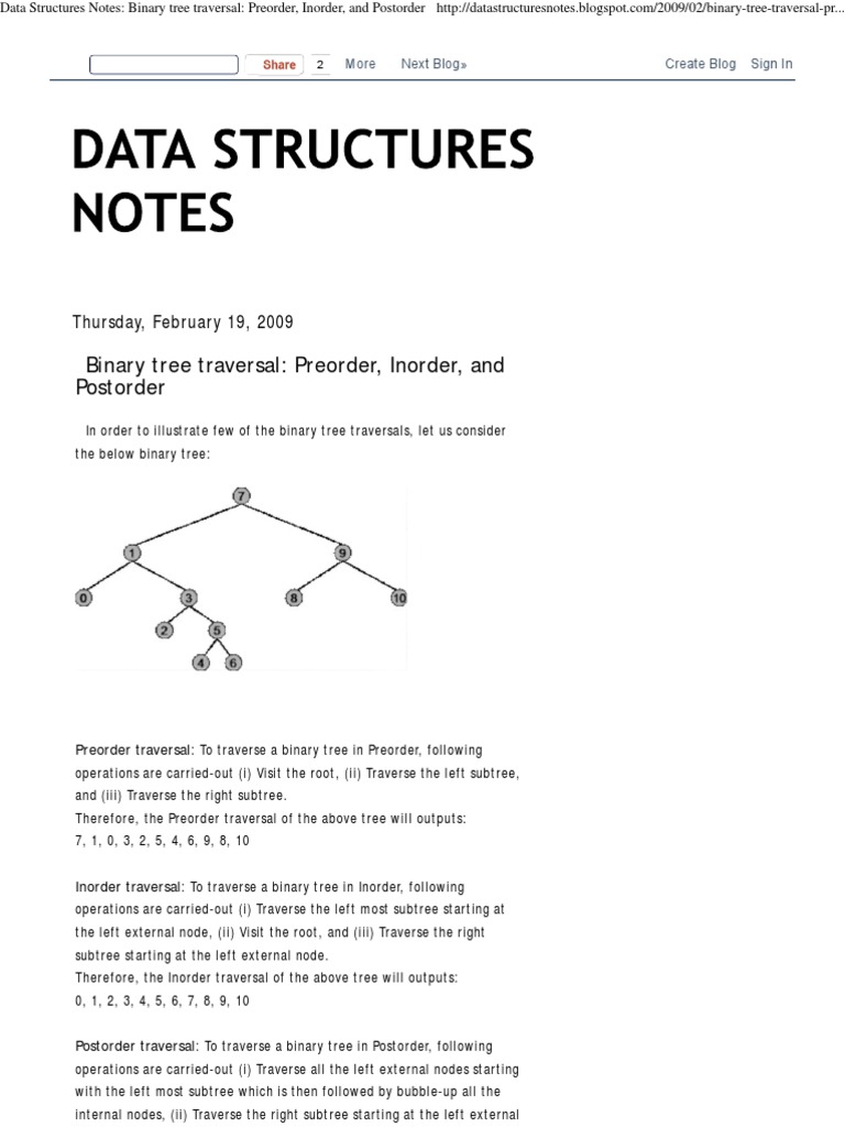 Binary Tree Print Sequence | PDF | Discrete Mathematics | Areas Of ...