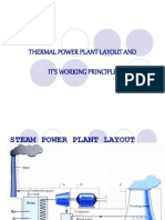 Thermal Power Plant Layout and It'S Working Principle