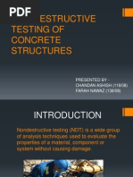 Download NON DESTRUCTIVE TESTING OF CONCRETE STRUCTURES PPT by Farah Nawaz SN166225658 doc pdf