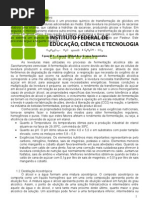 Relatório 3 (Fermentação Alcoólica)