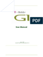 T-Mobile G1 User Manual