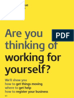 Are You Thinking Of: Working For Yourself?
