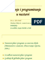 Planiranje I Programiranje