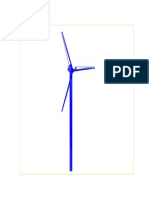 Generic Wind Turbine AutoCAD Block