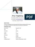 Jhoy Maglalang