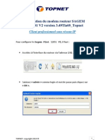 Sagem F@ST 1201 V2 Version 3.49tla69 Topnet Professionnel