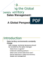 Managing The Global Sales Territory