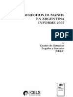 CELS Informe 2005