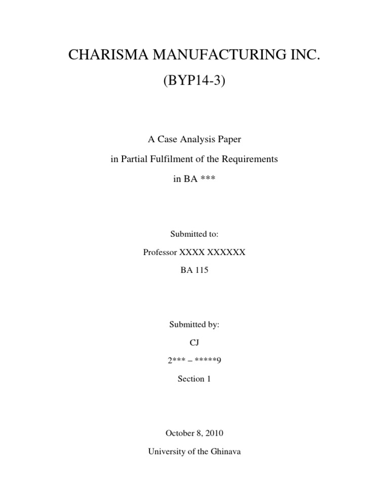 Case Study Cover Page PDF