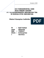 Download 9220370 Analisis Fundamental Saham TLKM by kun_lun1984 SN16626926 doc pdf