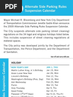 Download NYC Alternate Side Parking 2009 by gregoryo59 SN16627228 doc pdf