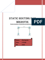 Lap Static Routing Mikro