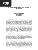 Download The Role of Chittagong Port in the Economy of Bangladesh  by Abdul Kader SN16628545 doc pdf