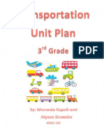 Transportation Unit Plan