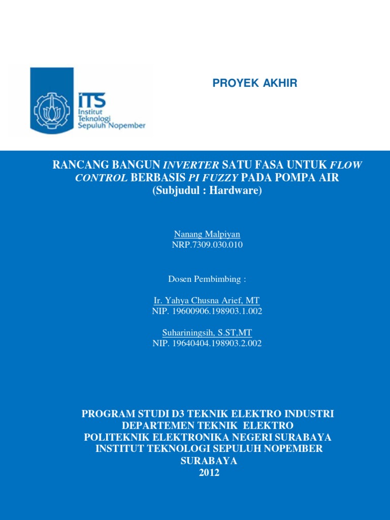 Rancang Bangun Inverter 1 Fasa | PDF