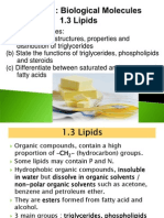 1.3 Lipids