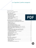 New Features in Superdome 2 Partition Management - Product