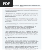 Da adequada interpretação do conceito