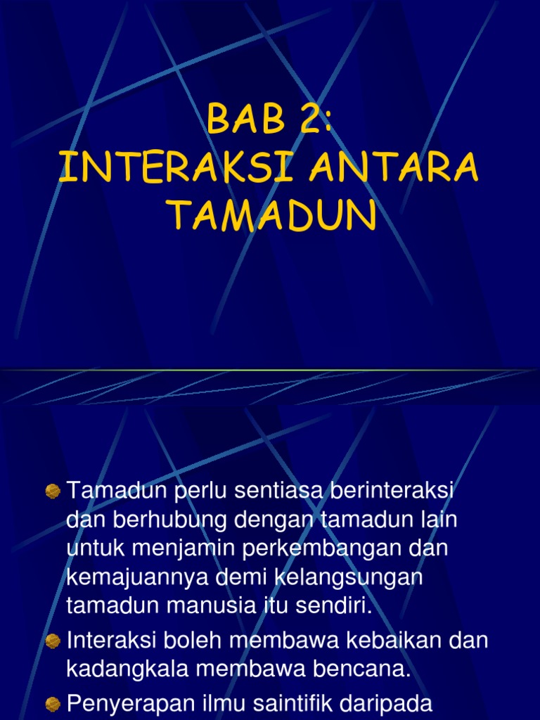 Interaksi Antara Tamadun  PDF