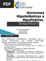 Trabalho - hormonas hipotálamo hipófise