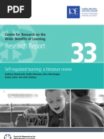 Download Self-Regulated Learning a Literature Review by Tina Zubovic SN166315353 doc pdf