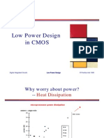 Low Power Design in CMOS