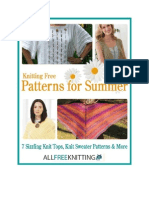 Knitting Free Patterns For Summer 7 Sizzling Summer Tops Knit Sweater Patterns More PDF