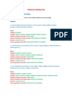 Tipos de Consultas (Pasos)