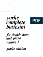 Bottesini - Yorke Complete Bottesini Vol.1 - Contrabajo