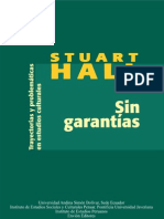 Sin Garantias - Stuart Hall