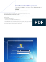Manual de instalación de Windows 7