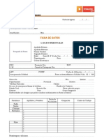 Formato de Ficha de Datos - Stracon Gym