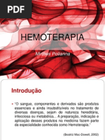 HEMOTERAPIA