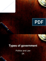 Chapter 1 Types of Government