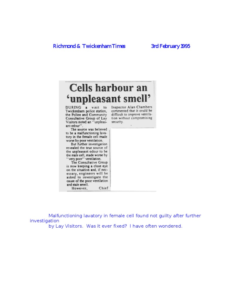 A Smelly Cell | PDF