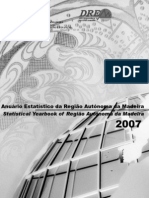 Anuário Estatístico Da Região Autónoma Da Madeira - 2007