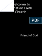 Welcome To Christian Faith Church