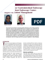 Elective Upper Gastrointestinal Endoscopy in An Outpatient Endoscopy Center: Impact On Patient Management