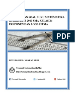 Pembahasan Soal Buku Matematika Kurikulum 2013 Eksponen Dan Logaritma