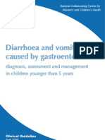 2009 NICE Guideline Diarrea y Vomito Por GEA
