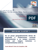 5 Los 10 Errores de Clusters, Roberto Reyes (Baja Cal)