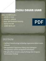 Bioteknologi Dalam Islam