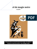 Manuel de Recettes Et Rituels de Magie Noire