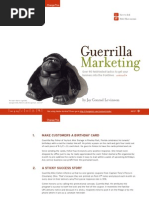 Guerrilla Marketing eBook