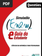 NOVO ENEM 2009 - Simulado de Ciências Da Natureza