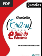 NOVO ENEM 2009 - Simulado de Matematica